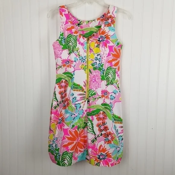 Lilly Pulitzer Target 20th Anniversary Nosey Posie Sleeveless Dress Lace Size 2 - Picture 16 of 16
